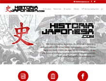 Tablet Screenshot of historiajaponesa.com